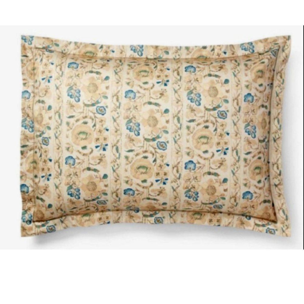 NWOT Ralph Lauren Constantina Cassandra Floral 100% Cotton STANDARD Pillowcase